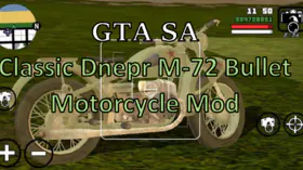 GTA SA Classic Dnepr M-72 Bullet Motorcycle Mod | modsgamer.com