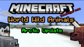 Minecraft PE World Wild Animals Mod | modsgamer.com
