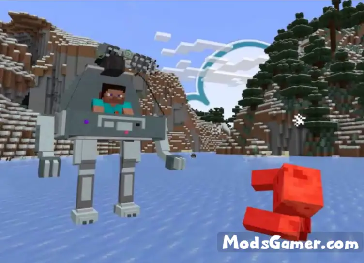 Minecraft PE Mechs and Jetpacks Mod