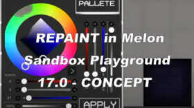 REPAINT in Melon Sandbox Playground 17.0 - CONCEPT | modsgamer.com