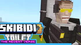 How to Download Minecraft Skibidi Toilet G-man Update Mod | modsgamer.com