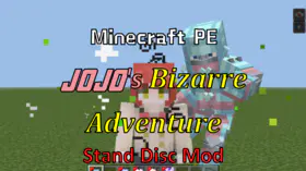 Minecraft PE JOJO's Bizarre Adventure: Stand Disc Mod | modsgamer.com