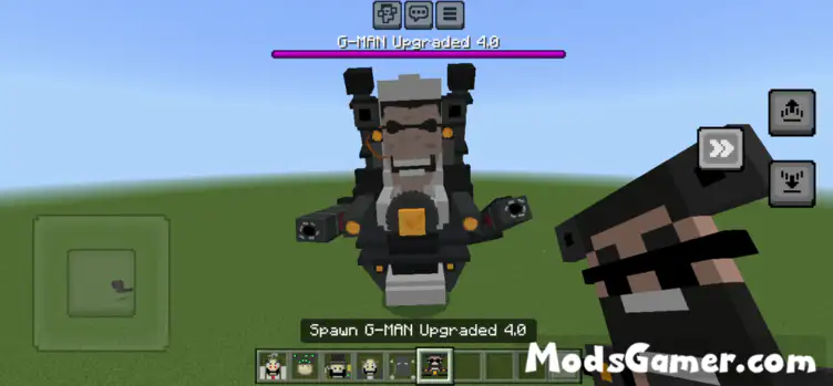 Skibidi Toilet Mod Gman Update[14 Characters] - Mods for Minecraft