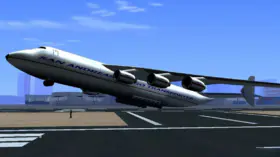 GTA SA Antonov LQ Airliner Mod | modsgamer.com