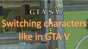 GTA SA Switching characters like in GTA V Mod | modsgamer.com
