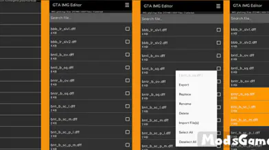 GTA IMG Editor programs | modsgamer.com