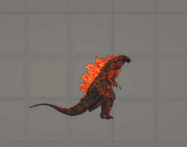 Burning Godzilla Mod - modsgamer.com