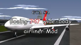 GTA SA Boeing 747 wide-body airliner Mod | modsgamer.com