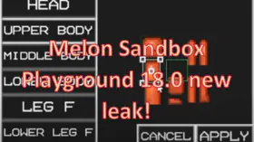 Melon Sandbox Playground 18.0 new leak! | modsgamer.com