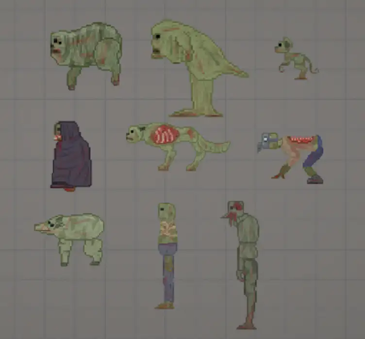 Zombie Animal Collection - modsgamer.com