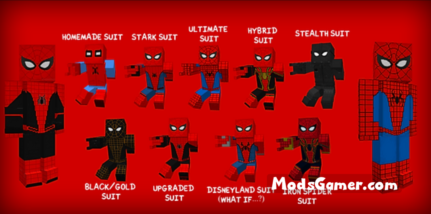 Minecraft PE SpiderMan Into The CraftingVerse Mod | ModsGamer.com