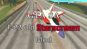 GTA SA F-22 Starscream Mod | modsgamer.com