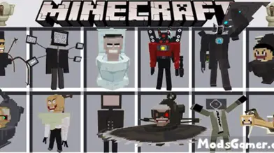 Skibidi Toilet vs Cameraman Mod | modsgamer.com