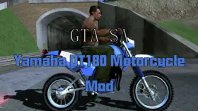 GTA SA Yamaha DT180 Motorcycle Mod | modsgamer.com