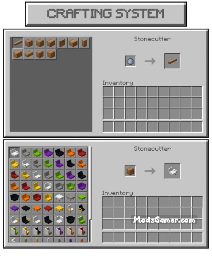 Minecraft PE Modern Furniture Mod