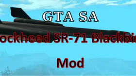 GTA SA Lockheed SR-71 Blackbird Mod | modsgamer.com