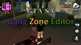 GTA SA Gang Zone Editor | District editor Mod | modsgamer.com