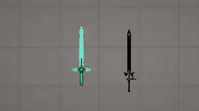 Sword Art Online Kirito's Weapon Elucidator and DARK REPULSER Mod | modsgamer.com