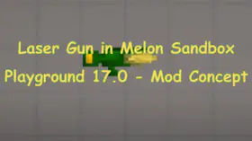 Corn Gun in Melon Sandbox Playground 17.0 - Mod Concept | modsgamer.com