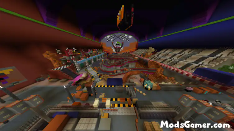 Fnaf Free Roam [With Animatronics] V.2 Minecraft Map