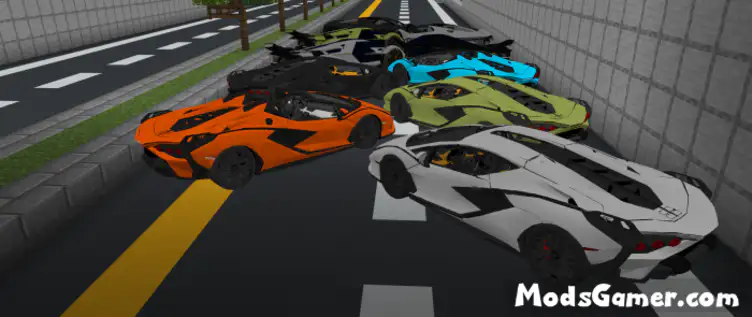 Lamborghini Terzo Millenio Addon for Minecraft