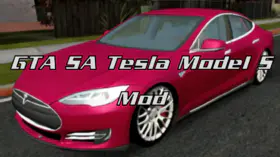 GTA SA Tesla Model S Mod | modsgamer.com