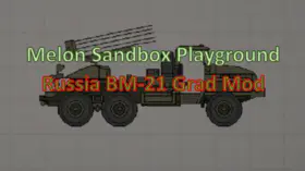 Melon Sandbox Playground Russia BM-21 Grad Mod | modsgamer.com