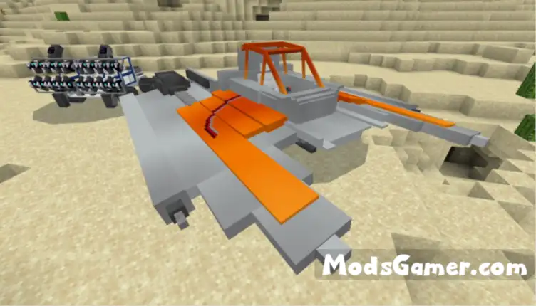 Mod Mechs and Jetpacks for Minecraft PE