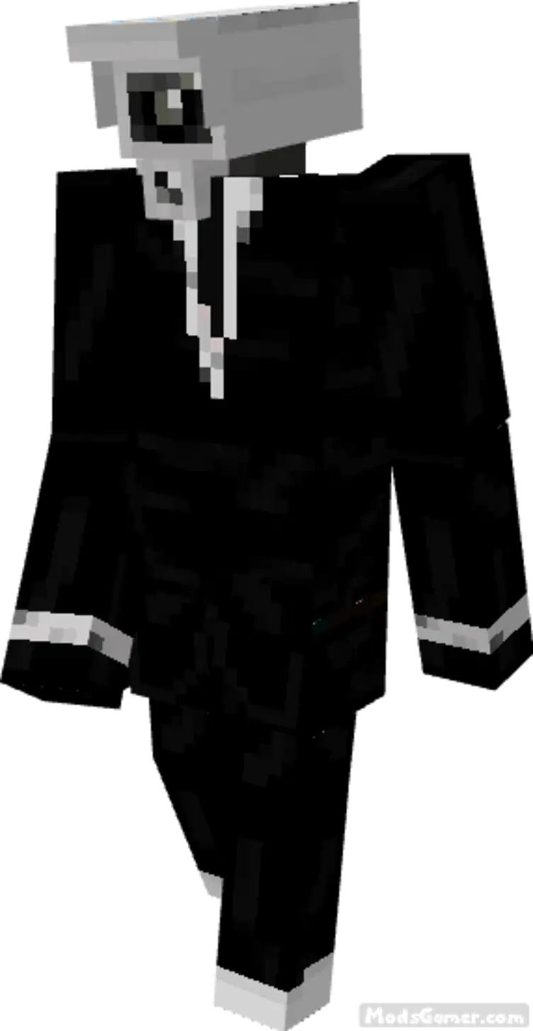 Camera Man, Minecraft Skin