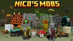 Minecraft PE Nico's Mobs Mod | modsgamer.com