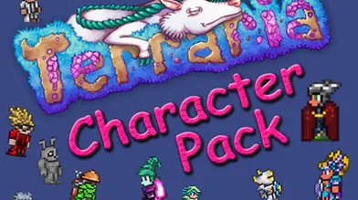 Terraria Character Pack Mod | modsgamer.com
