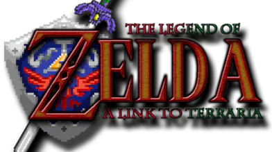 The Legend of Zelda - A Link to Terraria Map | modsgamer.com