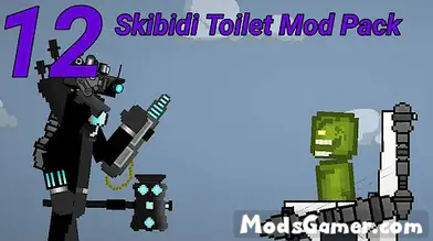 skibidi toilet 58 mod melon playground｜TikTok Search