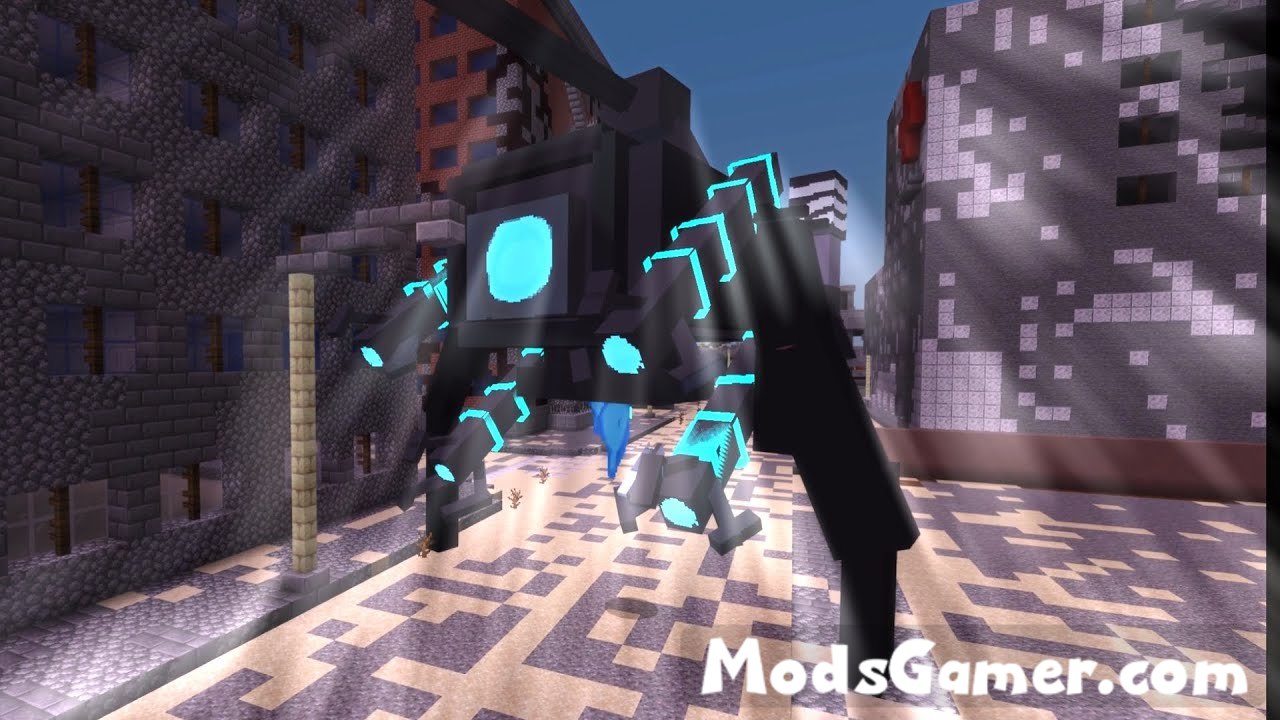Skibidi Toilet 72[UPG Strider Camera]Addon - Mods for Minecraft