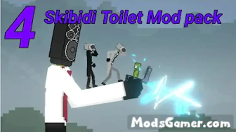 Skibidi toilet mod v3 fourth part - modsgamer.com