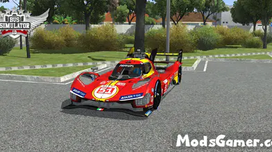 2024 Ferrari 499P Le Mans Hypercar AF | modsgamer.com