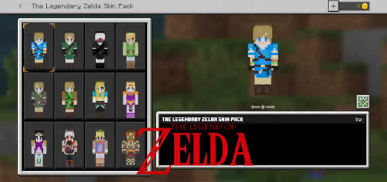 The Legendary Zelda Skin Pack 2.0 - modsgamer.com