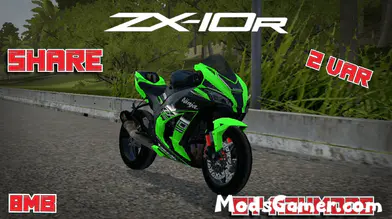 Kawasaki Ninja ZX-10R Motorcycle Mod | modsgamer.com