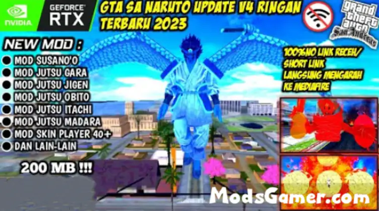 Naruto Mod Pack Update v4  - modsgamer.com