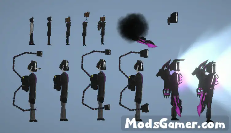 TV Man Mod Pack - Skibidi Toilet - modsgamer.com