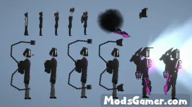 TV Man Mod Pack - Skibidi Toilet | modsgamer.com