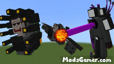 Skibidi Toilet v23.8 Mod By Iron Golem Wibu | modsgamer.com