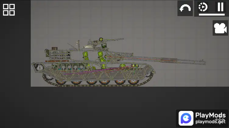 Mark tank of World War I mod - Mods for Melon Playground Sandbox PG