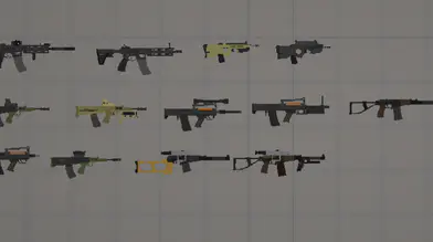 Modern Guns collection mod(18 Guns) | modsgamer.com