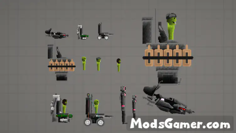 UFO Skibidi Toilet And Speaker Woman - modsgamer.com