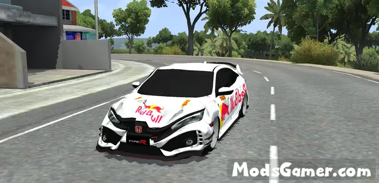 Civic Type R Redbull Racing Livery - modsgamer.com