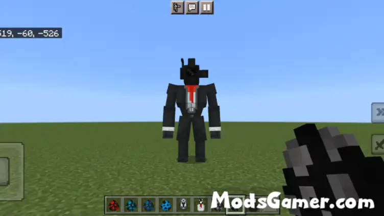 Skibidi toilet G-Man Minecraft Skin