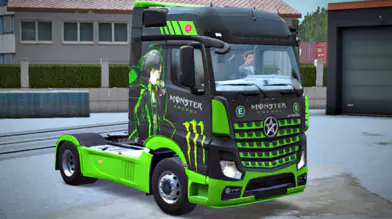 [Merieles/Antares]Monster Energy Girl skin Mod | modsgamer.com