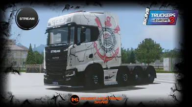 [Stream/ST]Scania S C CORINTHIANS PAULISTA livery Mod | modsgamer.com