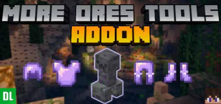 More Ores Tools V3.2(Compatible with Any Addon) - modsgamer.com